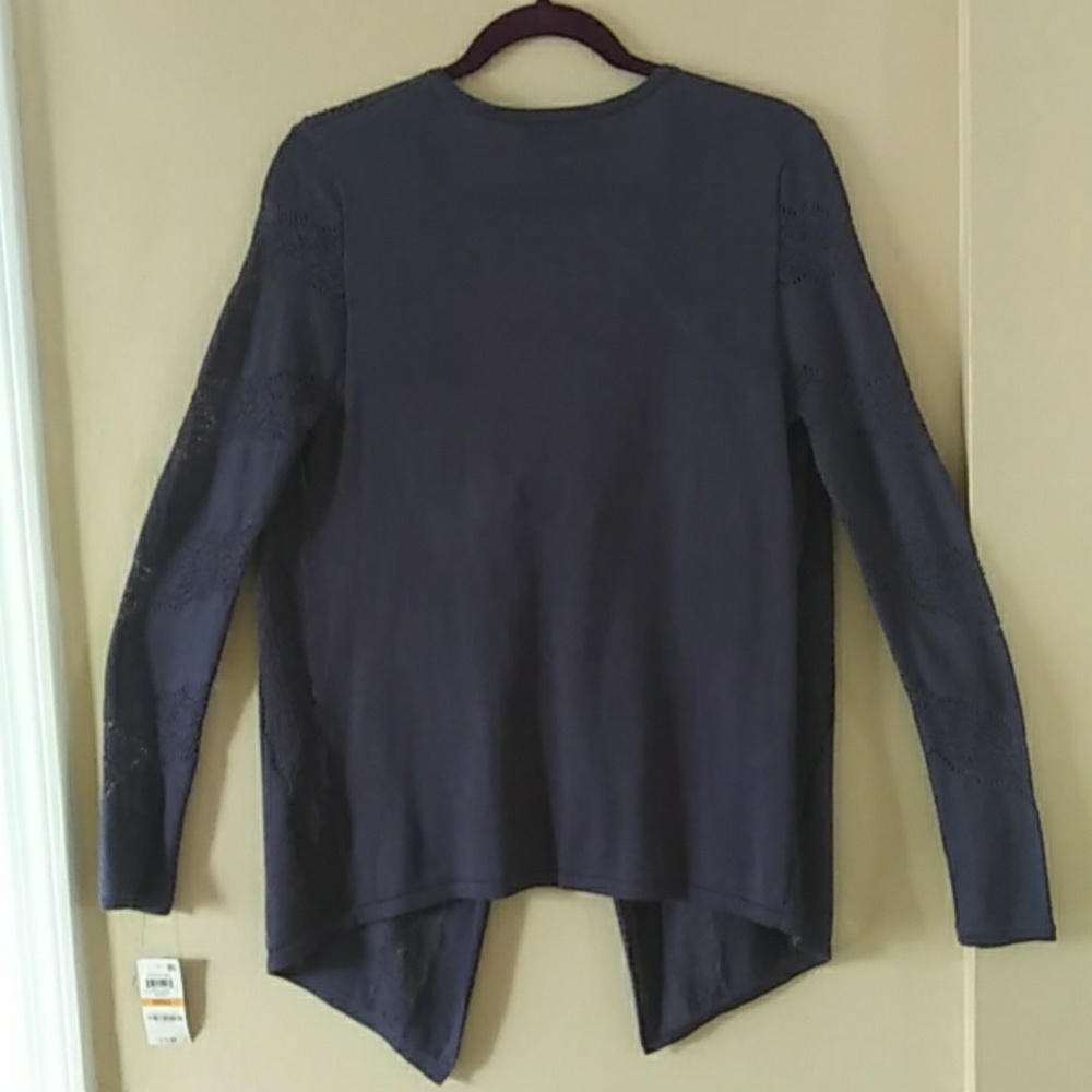 INC International Concepts open front cardigan - Picture 4 of 5